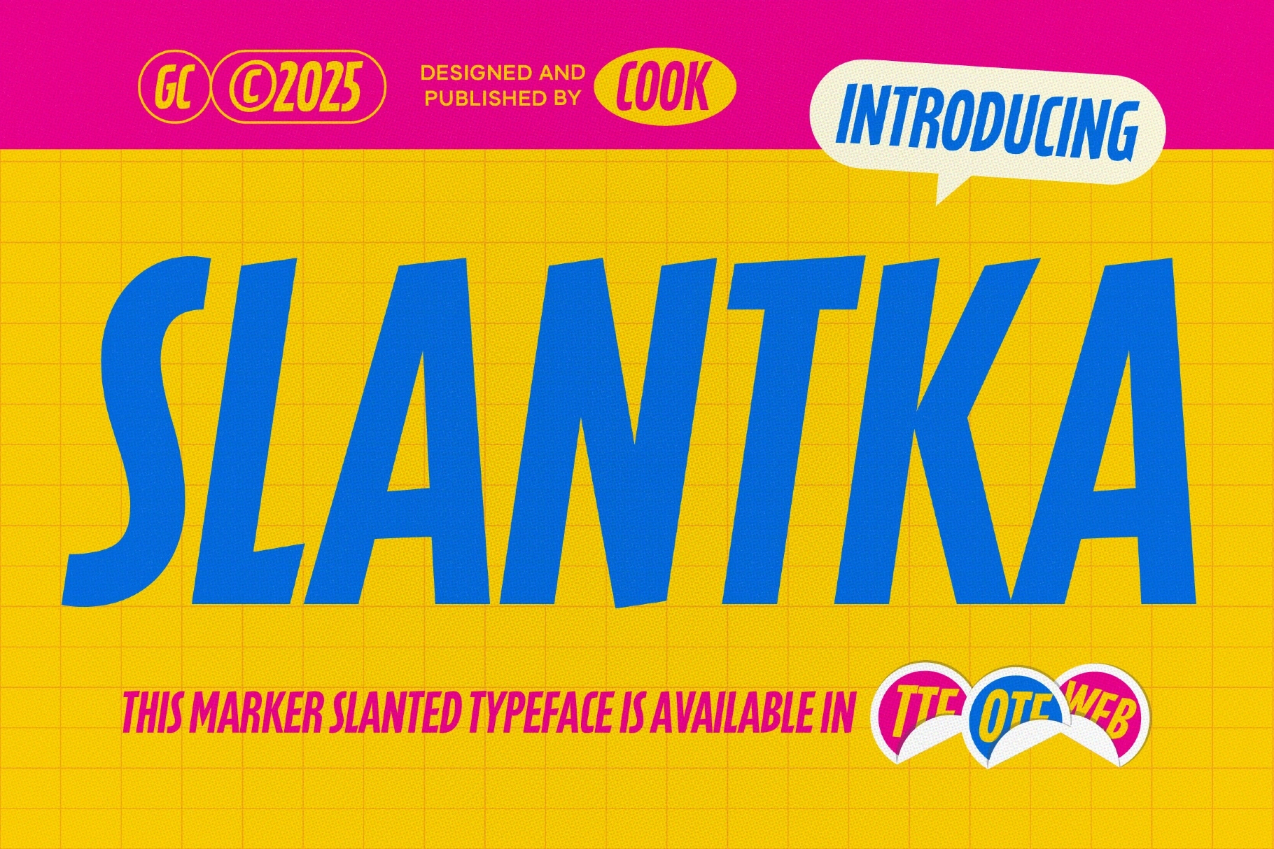 Slantka Bold And Slanted Font