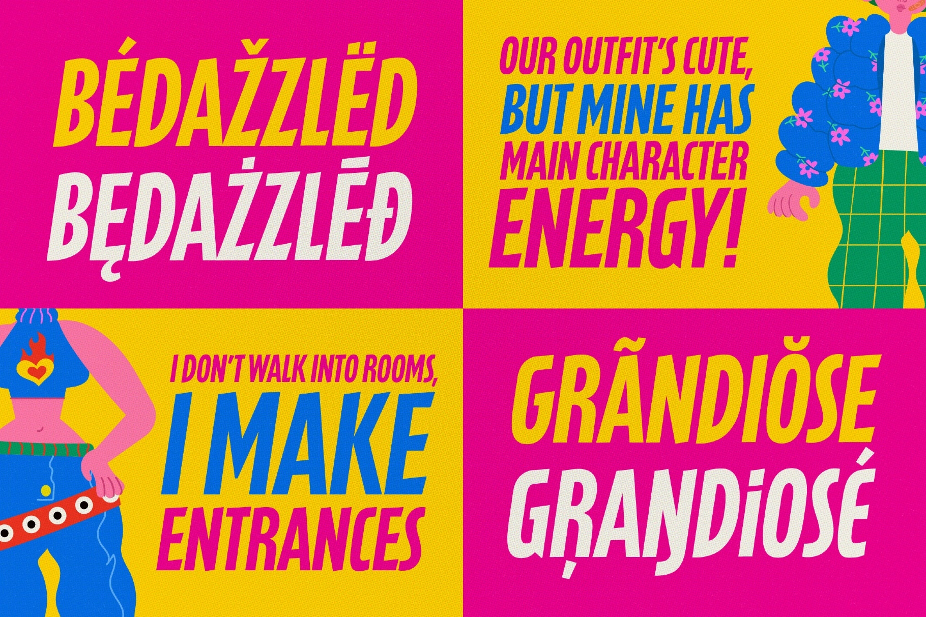 Slantka Bold And Slanted Font