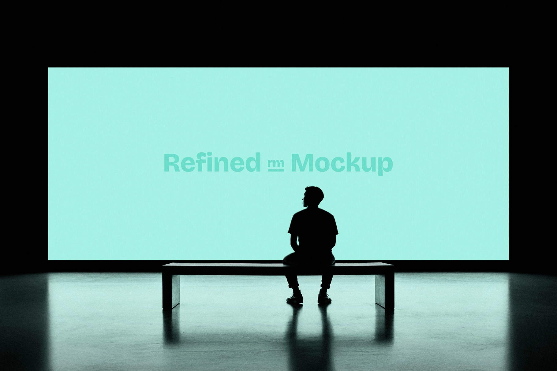 Large Expo LED Screen Mockup