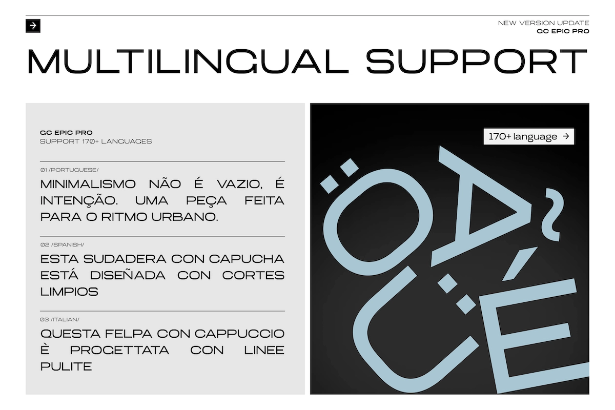 GC Epic Pro Vol.II Sci-fi Futuristic Font