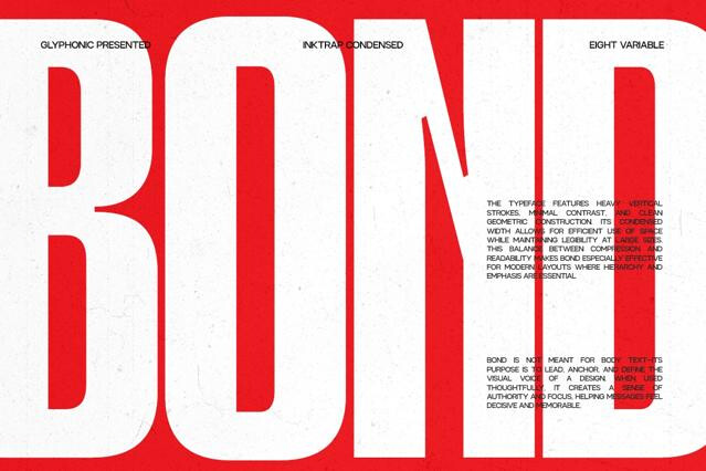 GC Bond - Inktrap Condensed