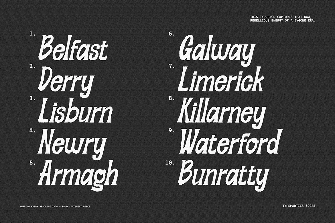 FantasyFactory - Rough Display Font