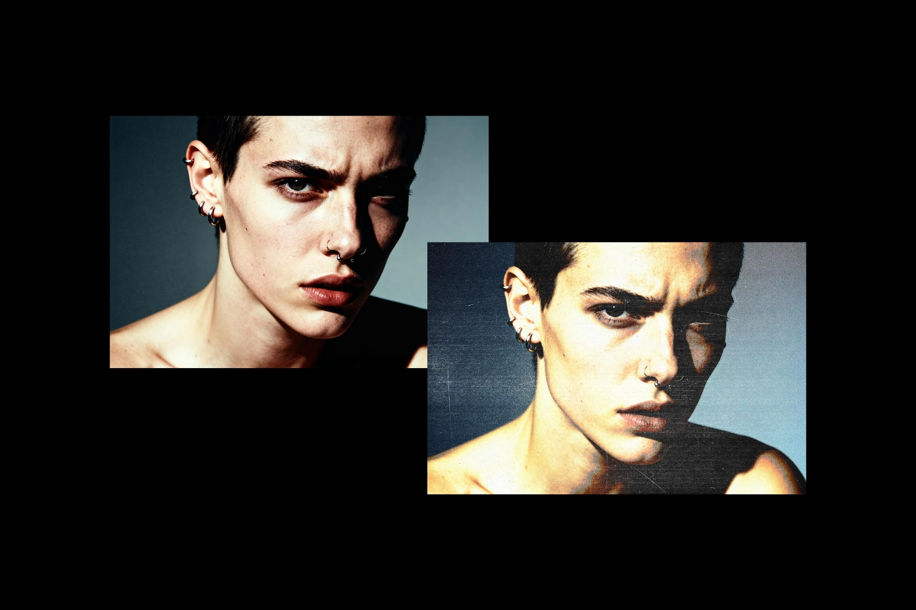 Scan Print Photo Effect