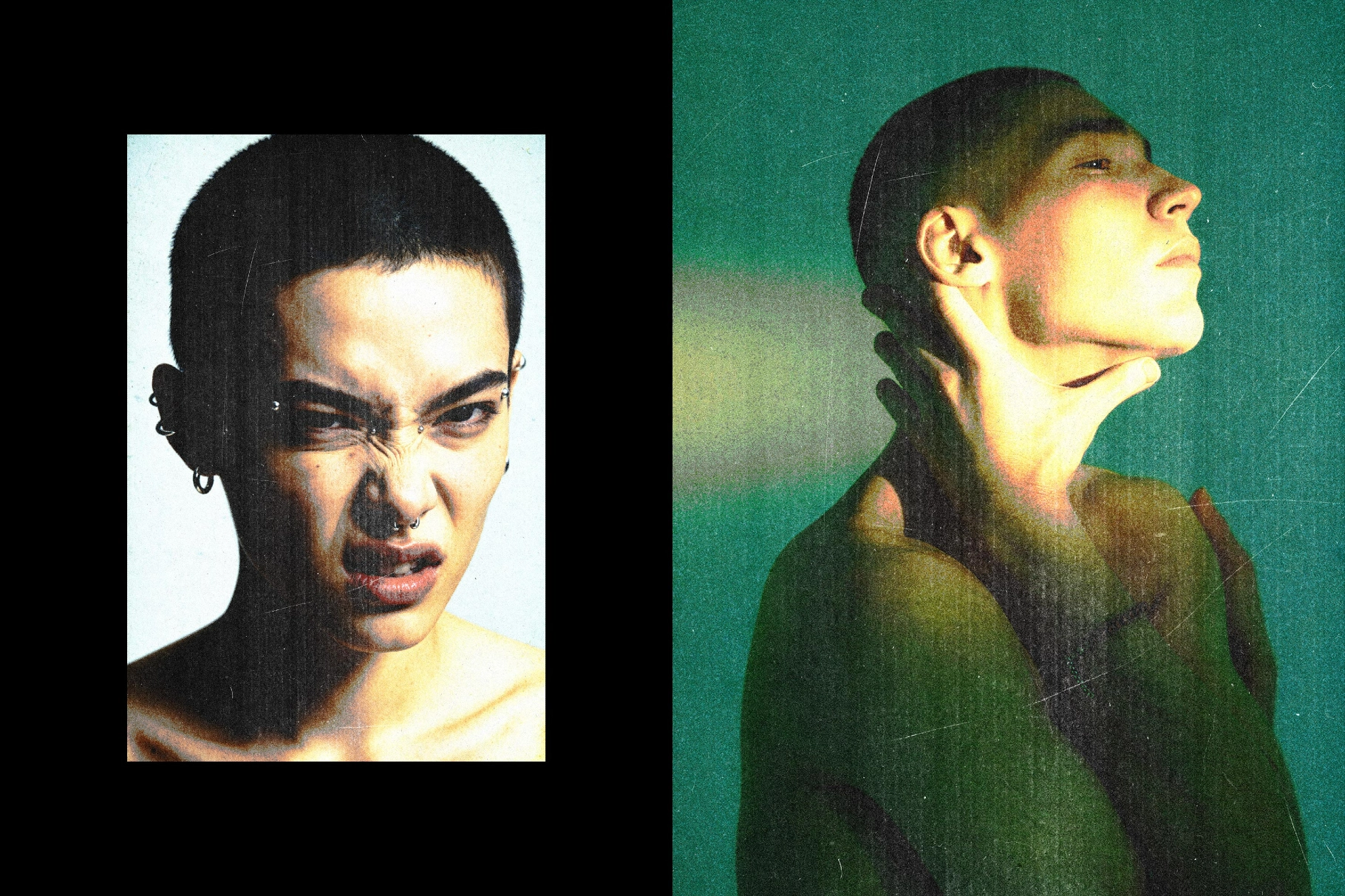 Scan Print Photo Effect