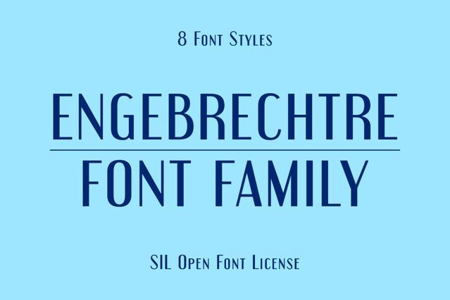 Engebrechtre Font Family