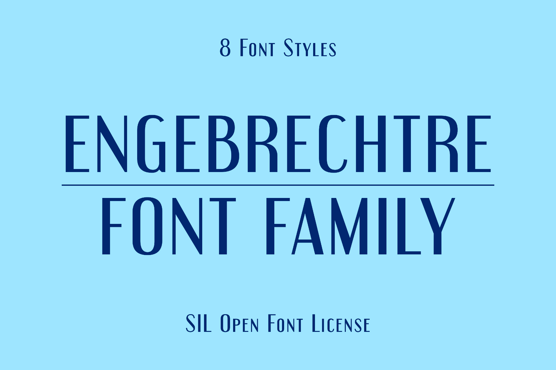 Engebrechtre Font Family