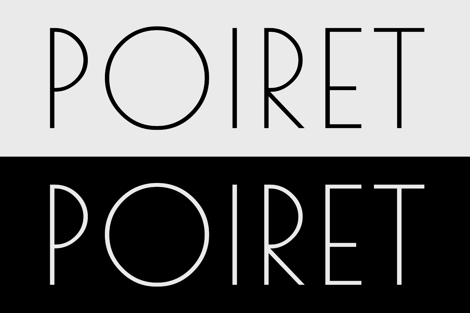 Poiret One Font