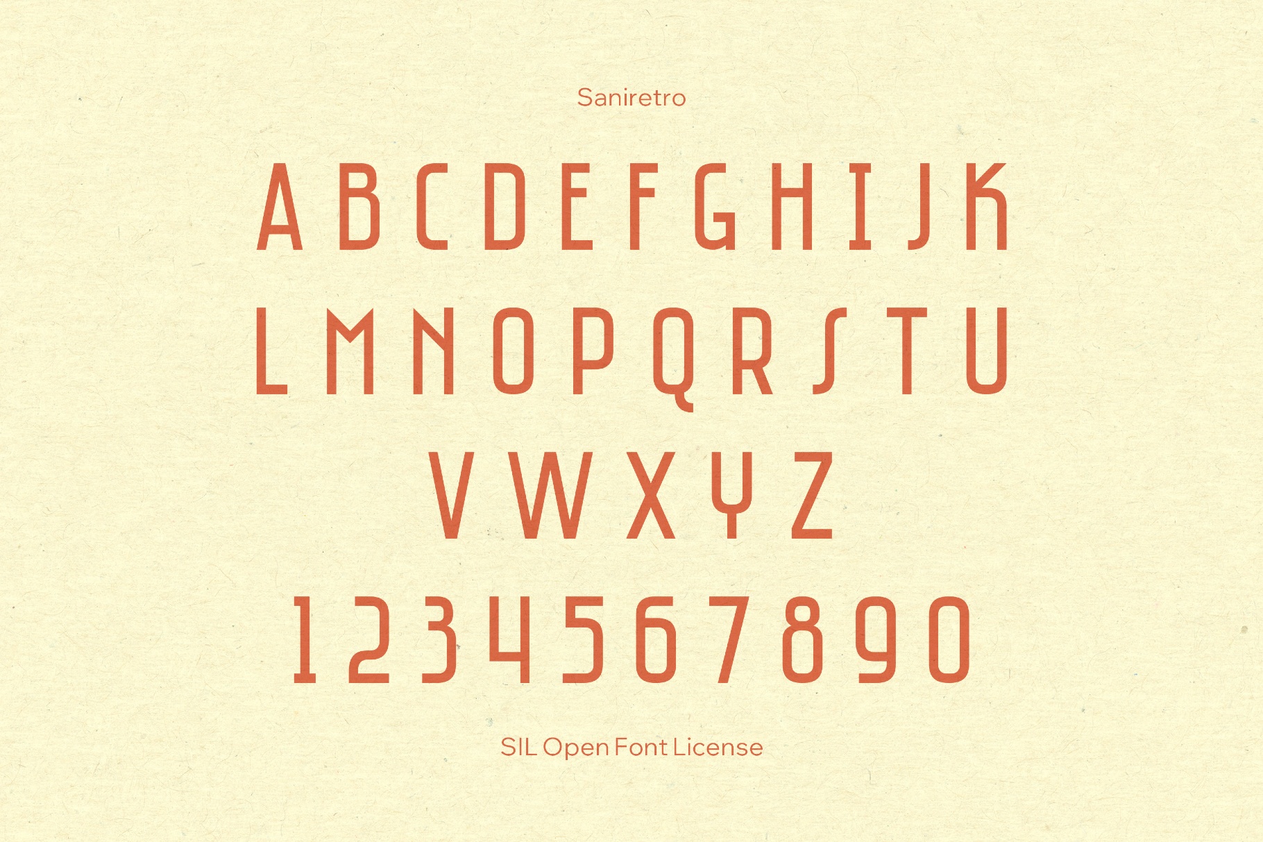Saniretro Retro Font
