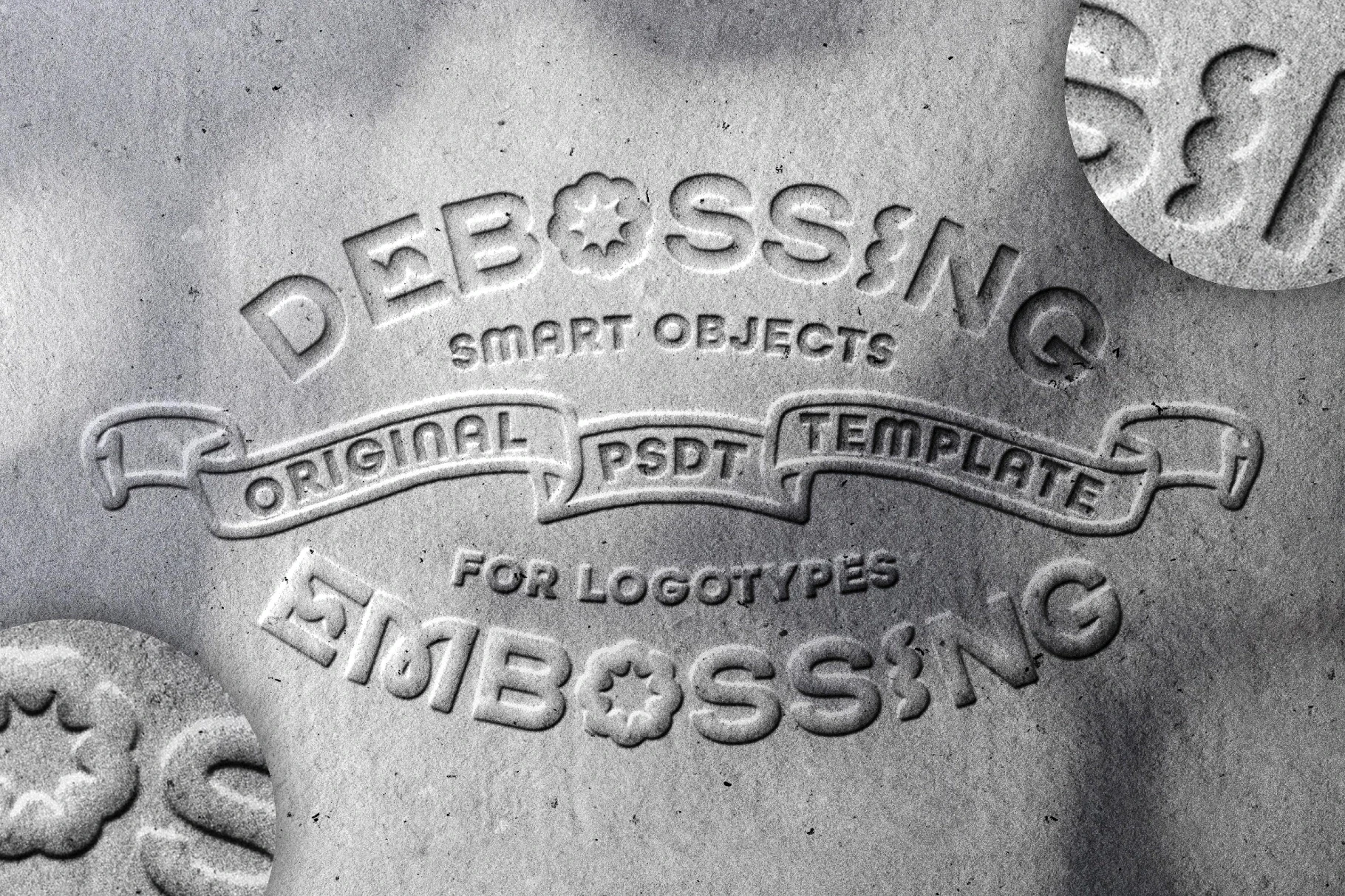 Embossing & Debossing Logo Effect