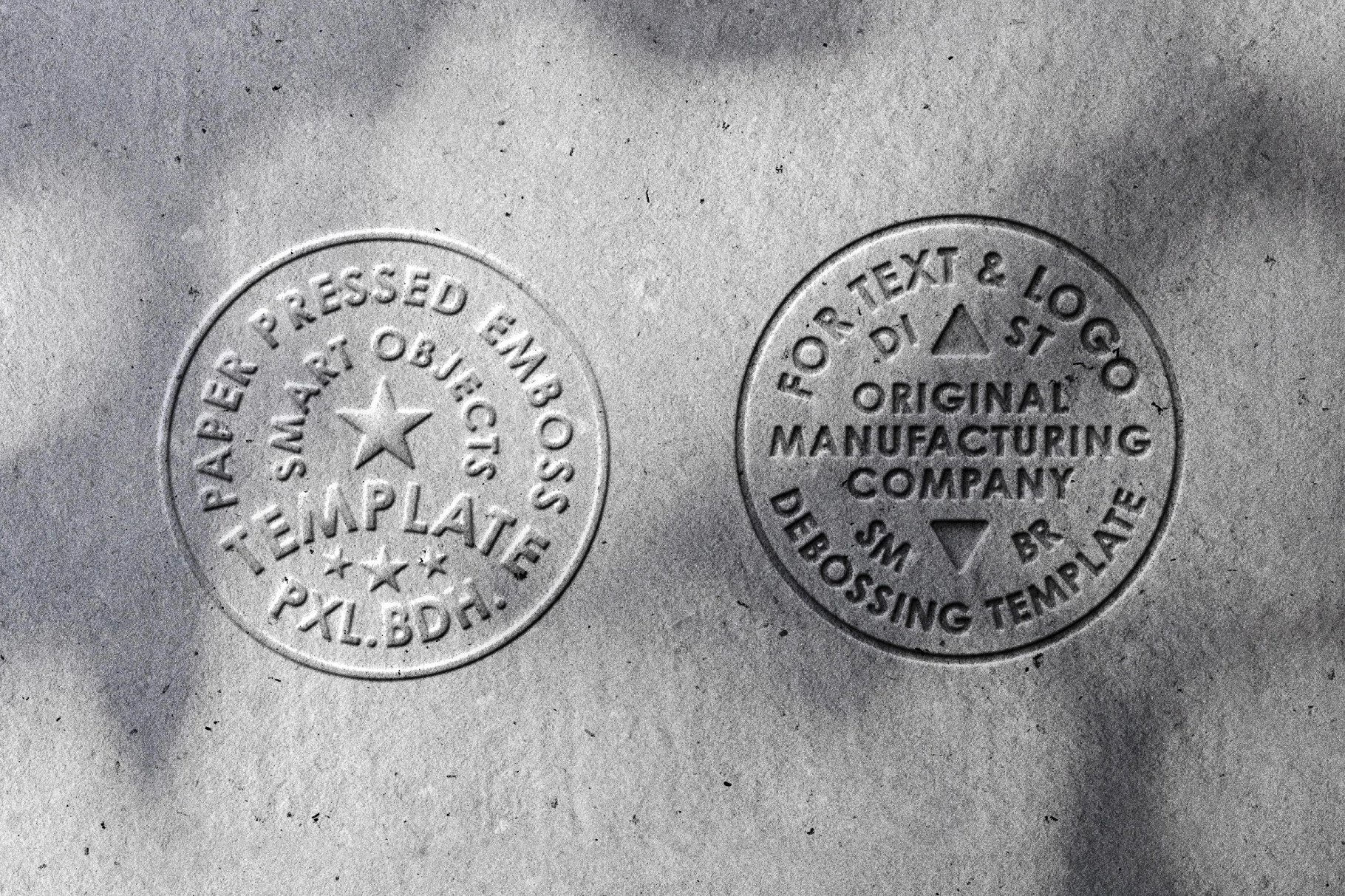 Embossing & Debossing Logo Effect