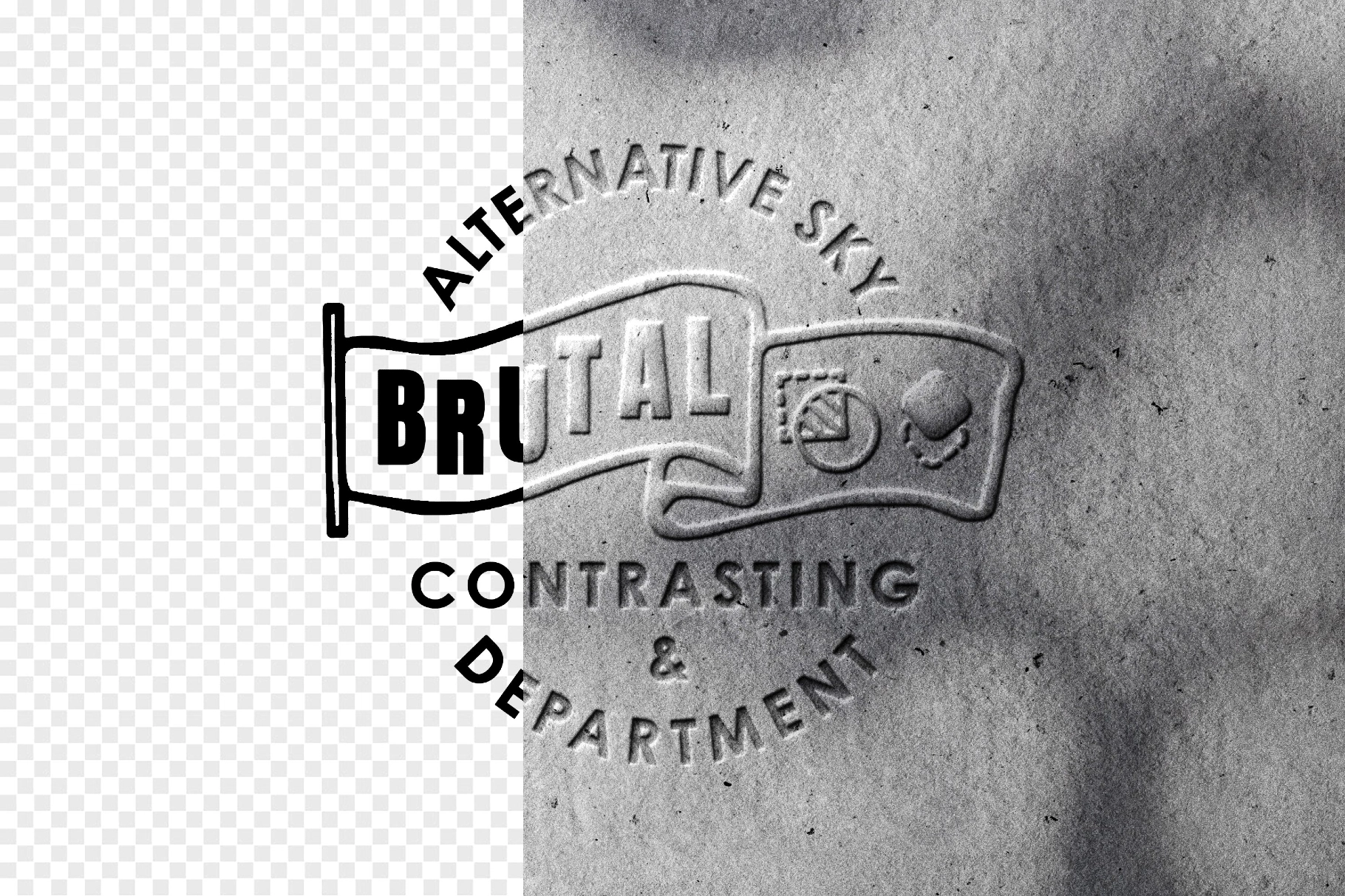 Embossing & Debossing Logo Effect