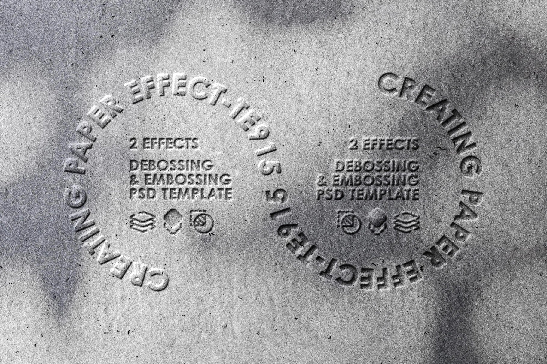 Embossing & Debossing Logo Effect