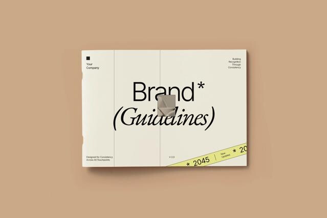 Brand Style Guidelines Template InDesign