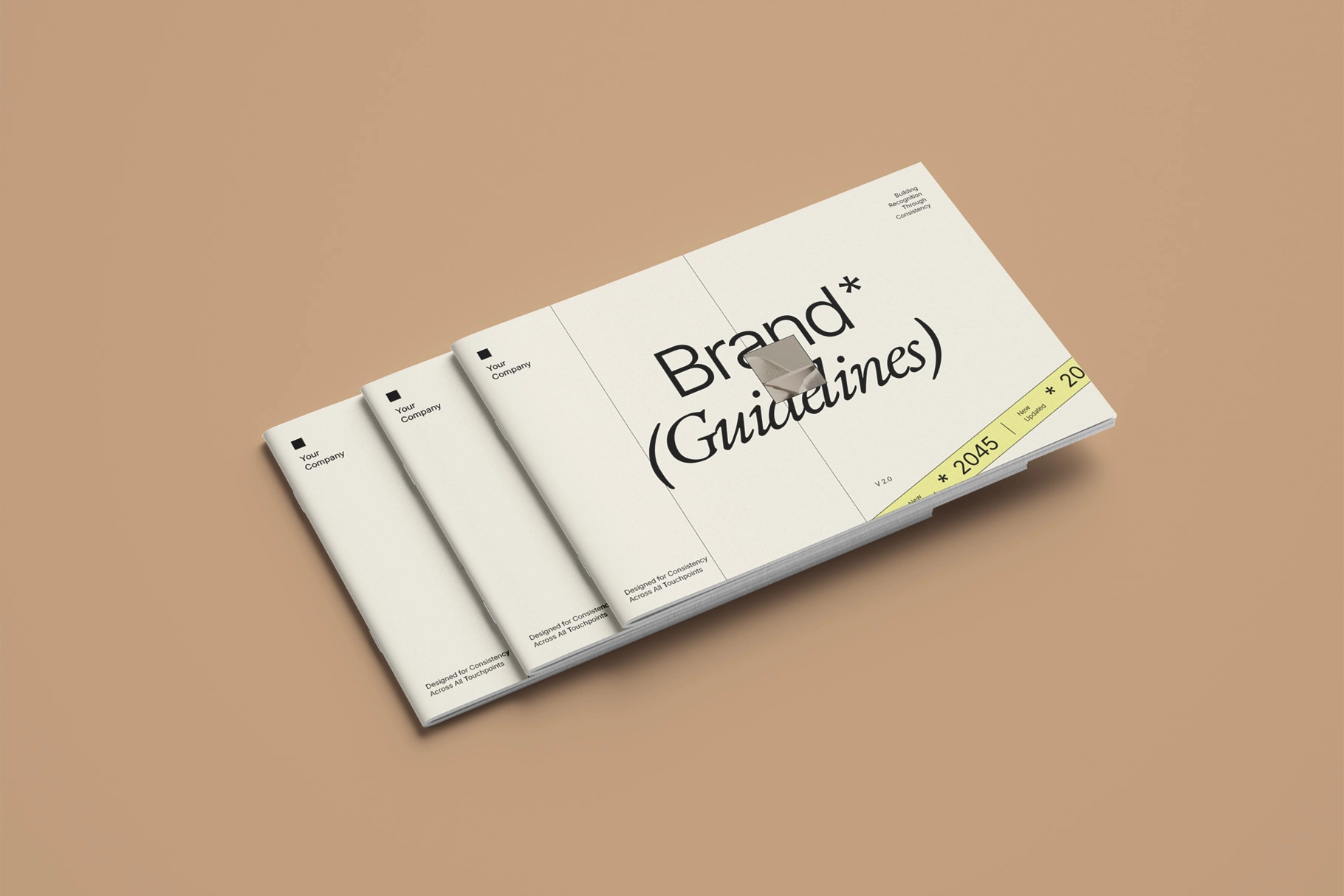 Brand Style Guidelines Template InDesign