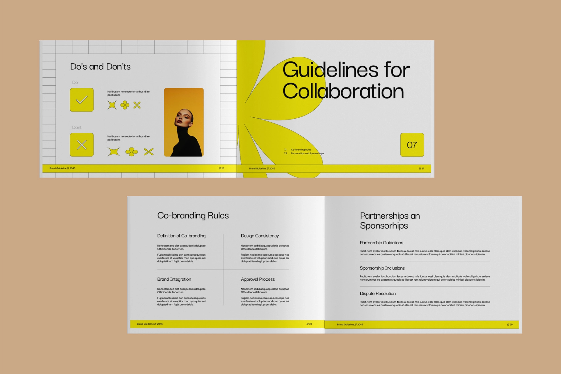 Brand Guidelines Affinity Template