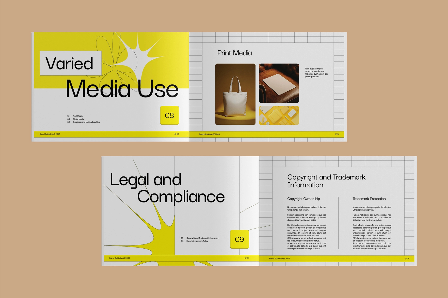 Brand Guidelines Affinity Template