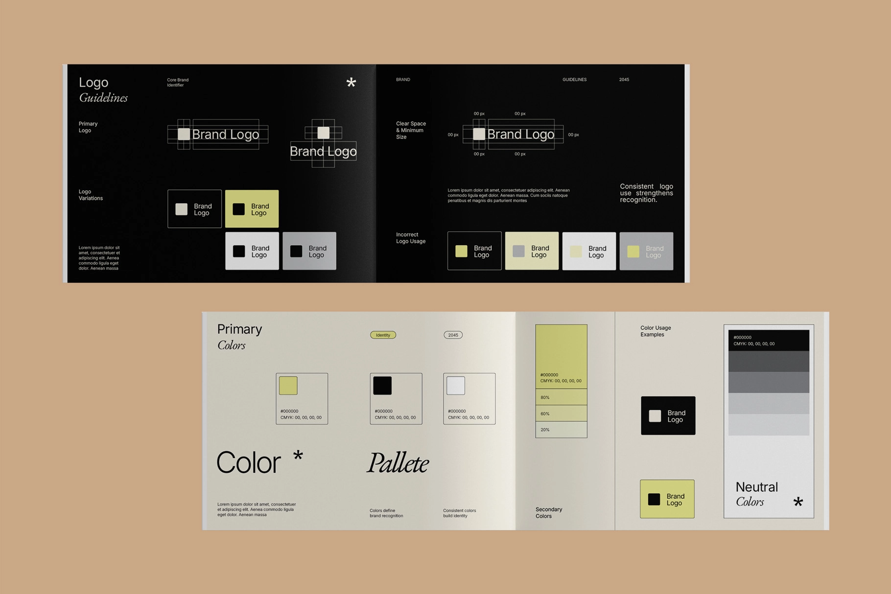 Brand Style Guidelines Template for Canva