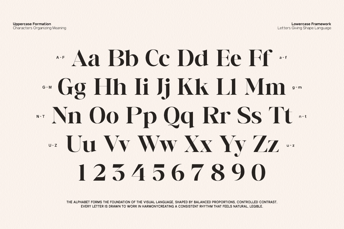 GC Backside Valley Elegant Modern Font