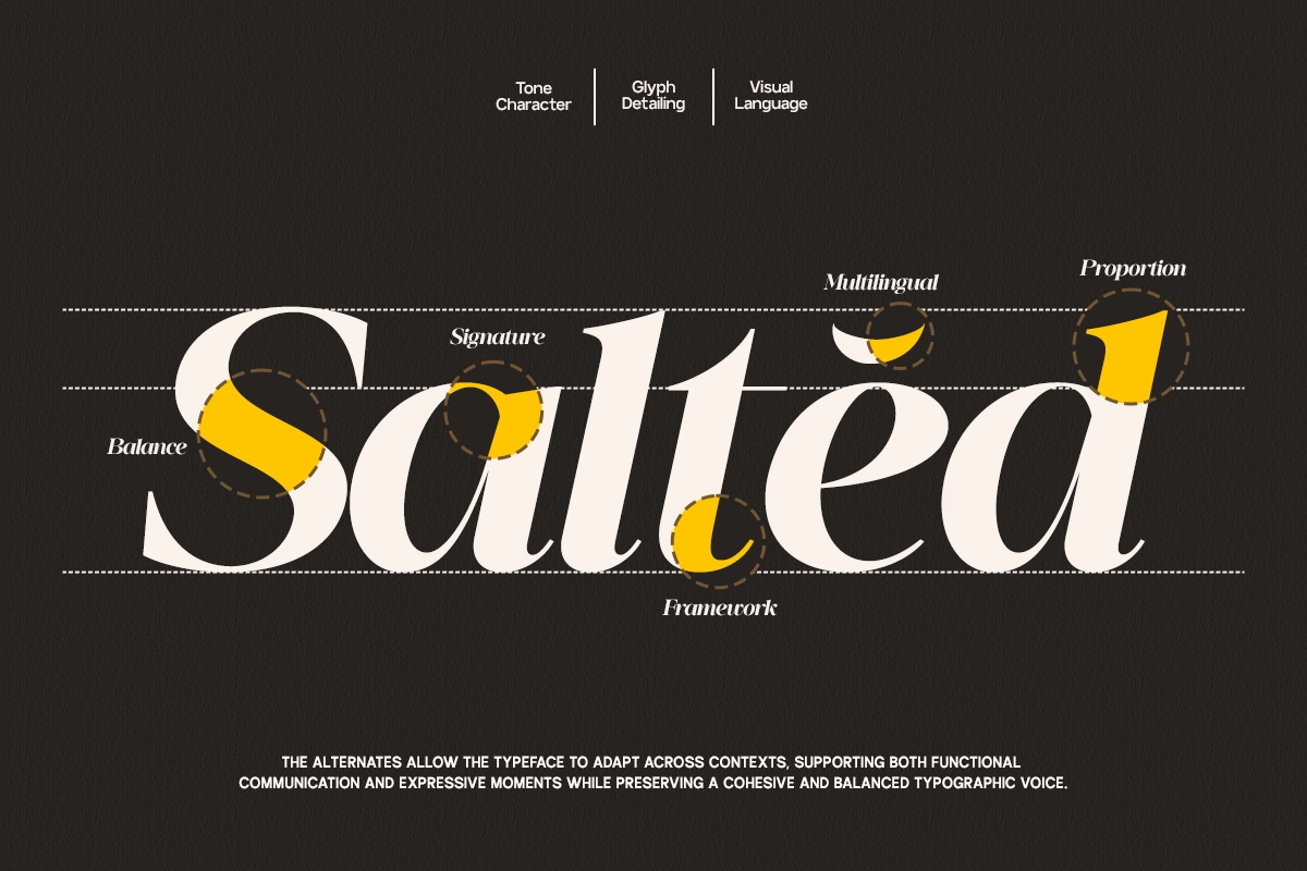 GC Backside Valley Elegant Modern Font