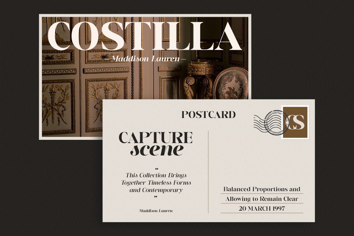 GC Backside Valley Elegant Modern Font