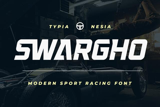 Swargho - Sport Racing Font
