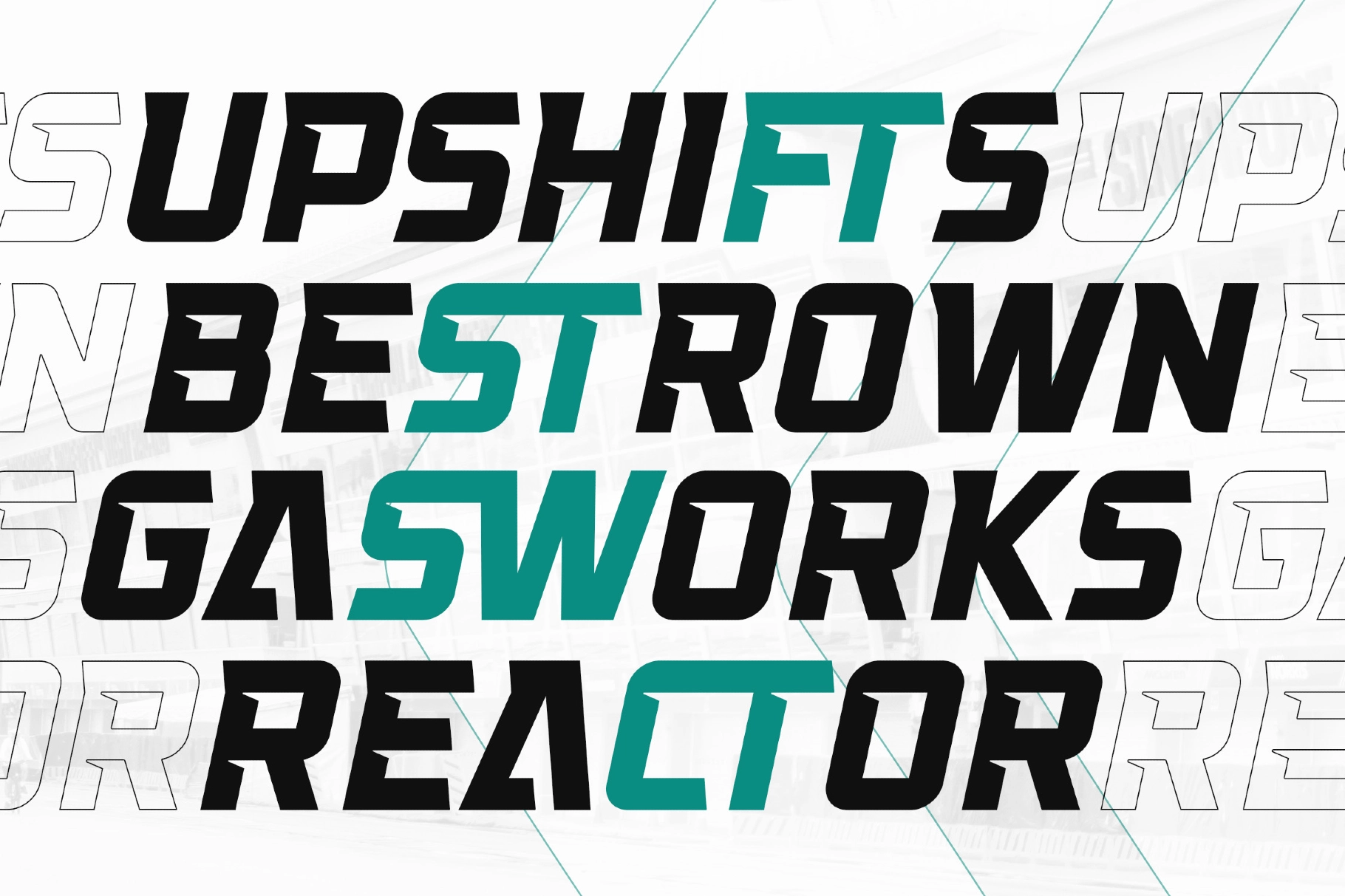 Swargho - Sport Racing Font