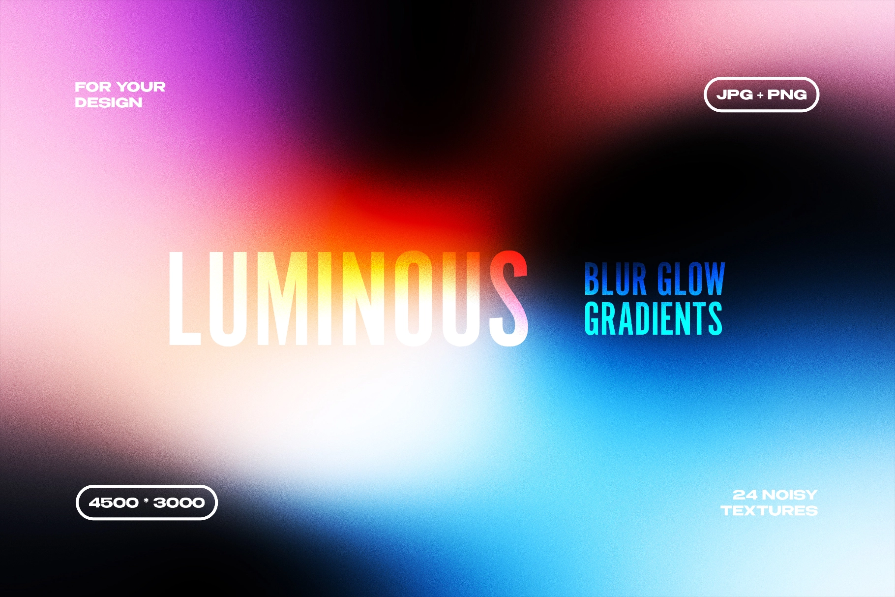 Luminous Gradient Textures