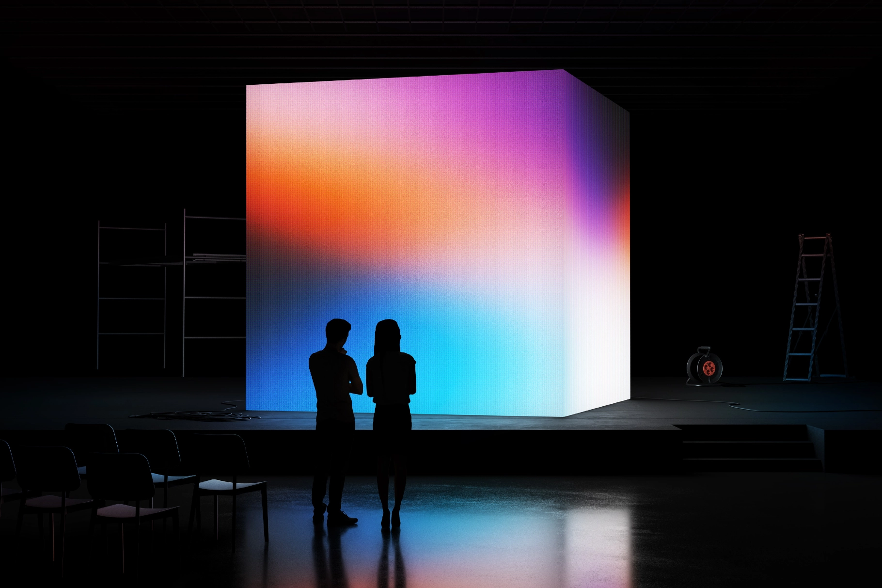 Luminous Gradient Textures