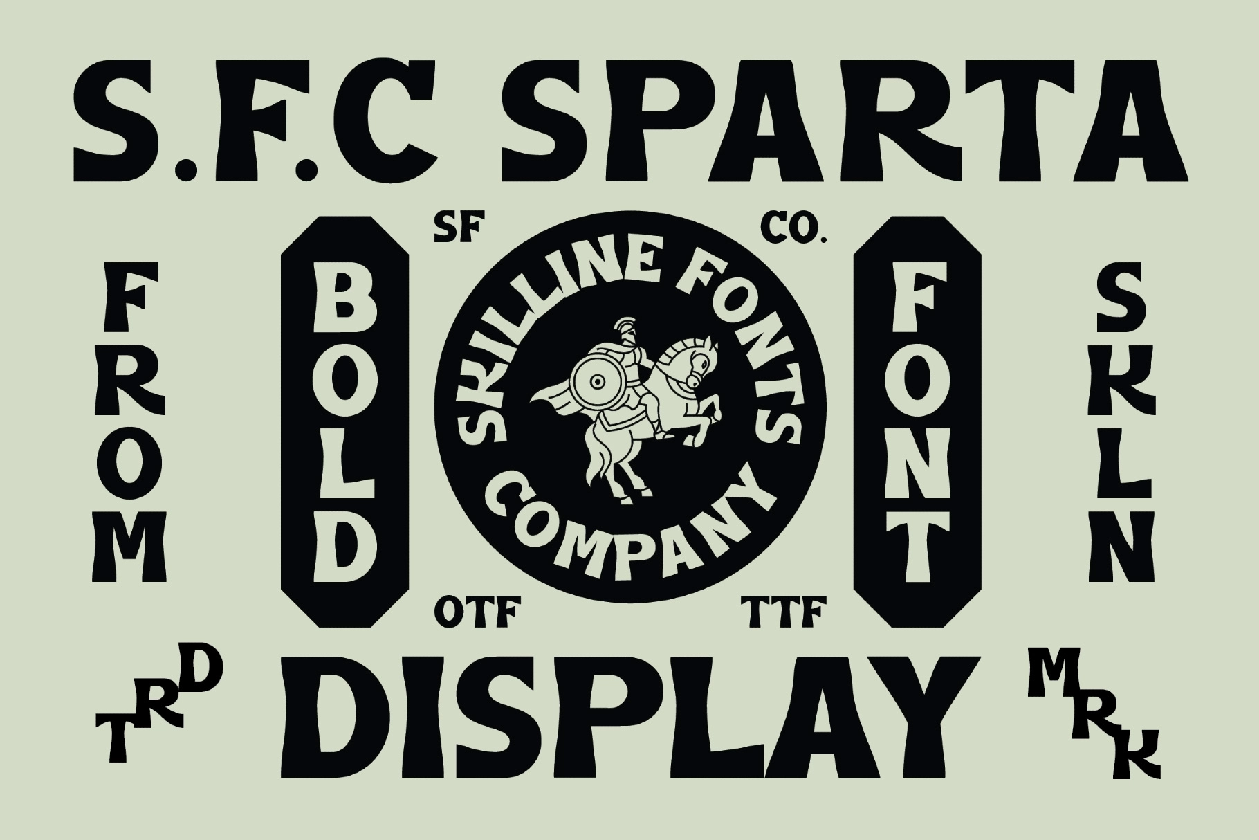 SFC Sparta Vintage Display Font