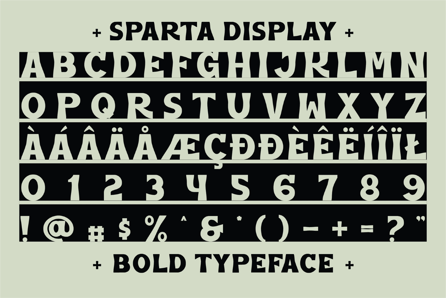 SFC Sparta Vintage Display Font
