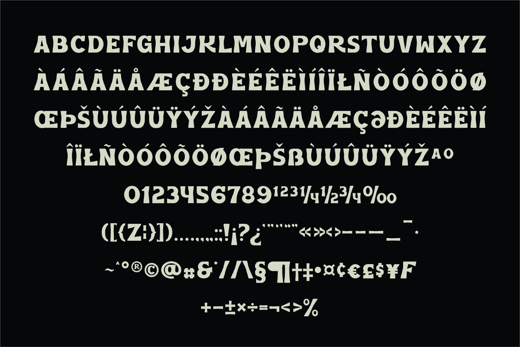 SFC Sparta Vintage Display Font