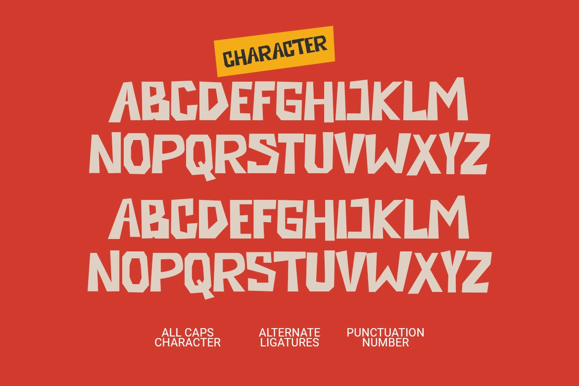 Nek Salma - Playful Display Font