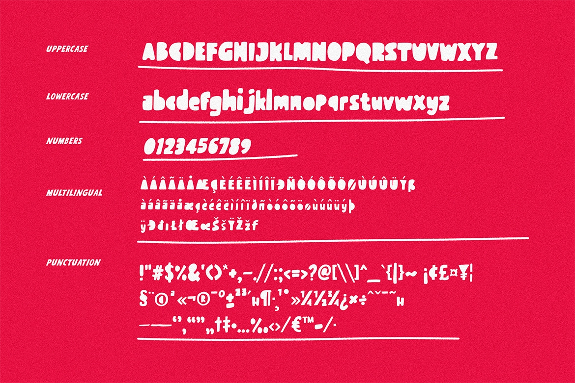 Diggiez - Bold Fancy Font