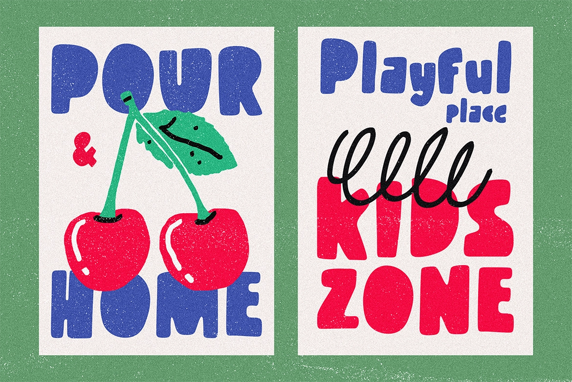 Diggiez - Bold Fancy Font