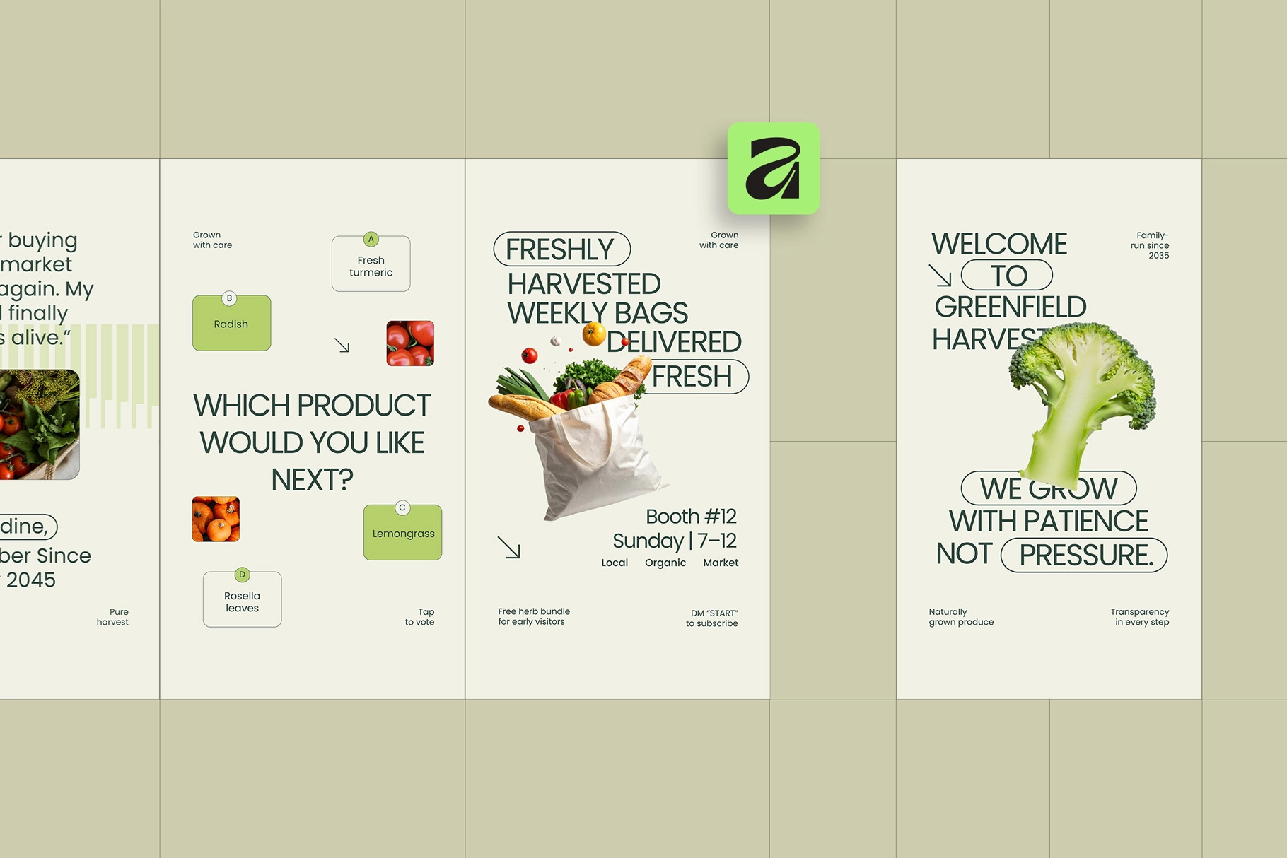 Groceries Instagram Pack for Affinity