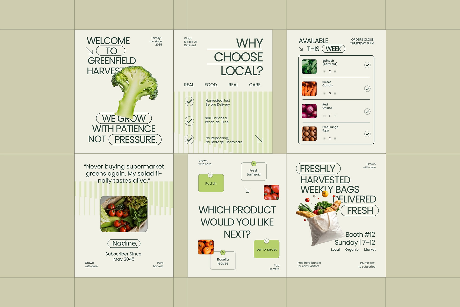 Groceries Instagram Pack for Affinity