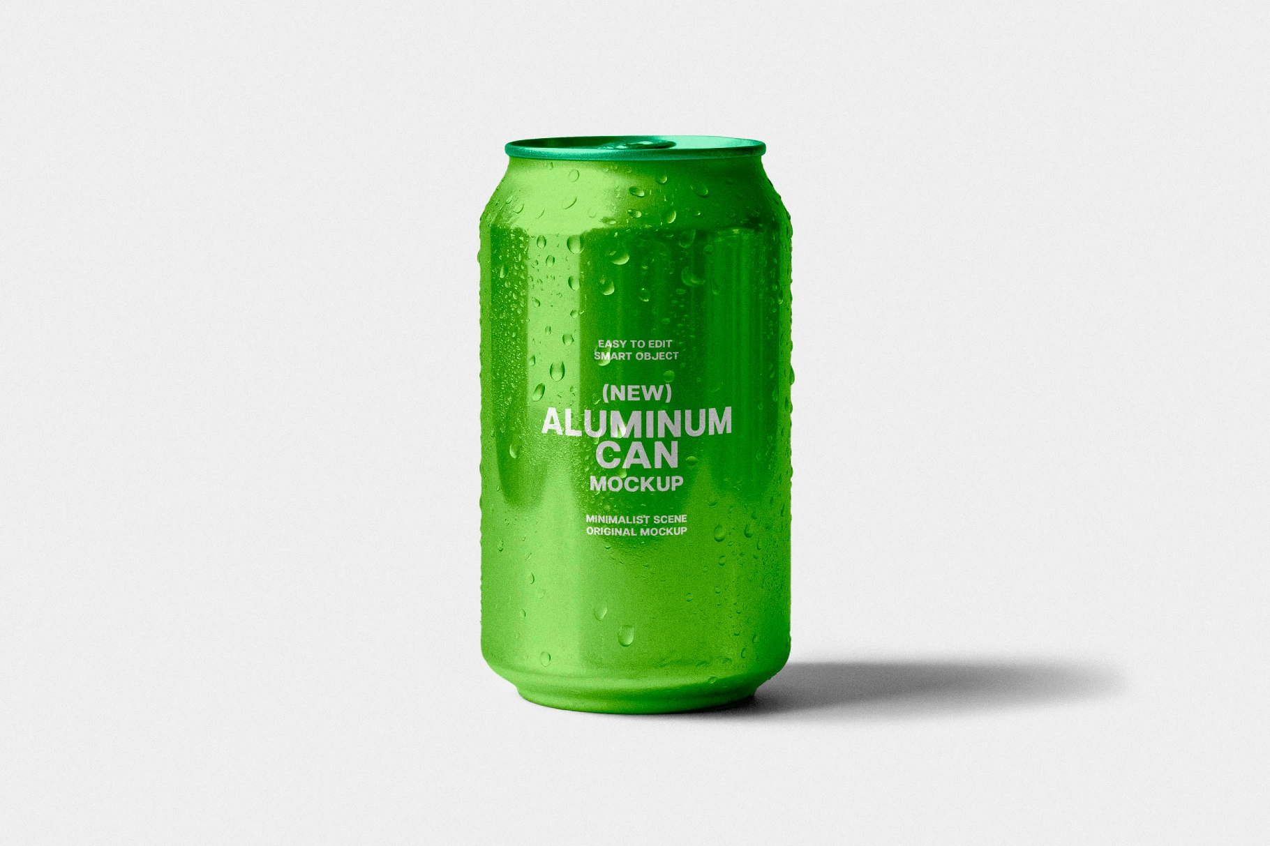 Aluminum Can Mockup