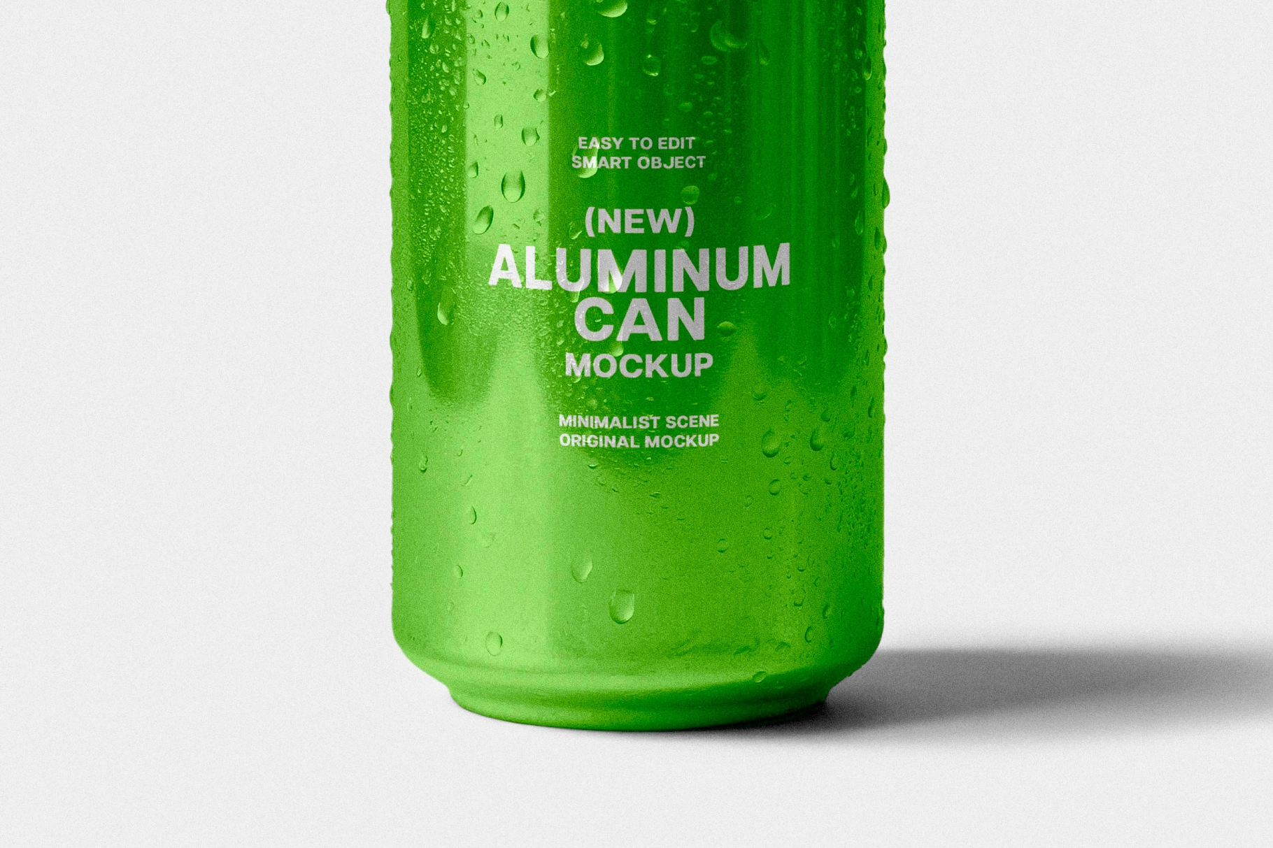 Aluminum Can Mockup
