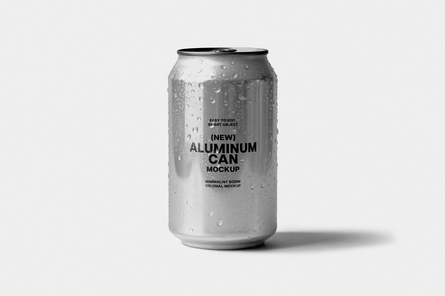 Aluminum Can Mockup