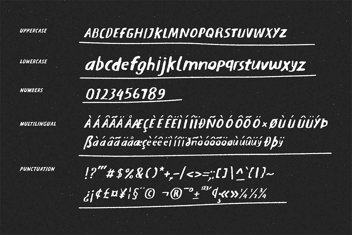 Feztiva - Rough Marker Font