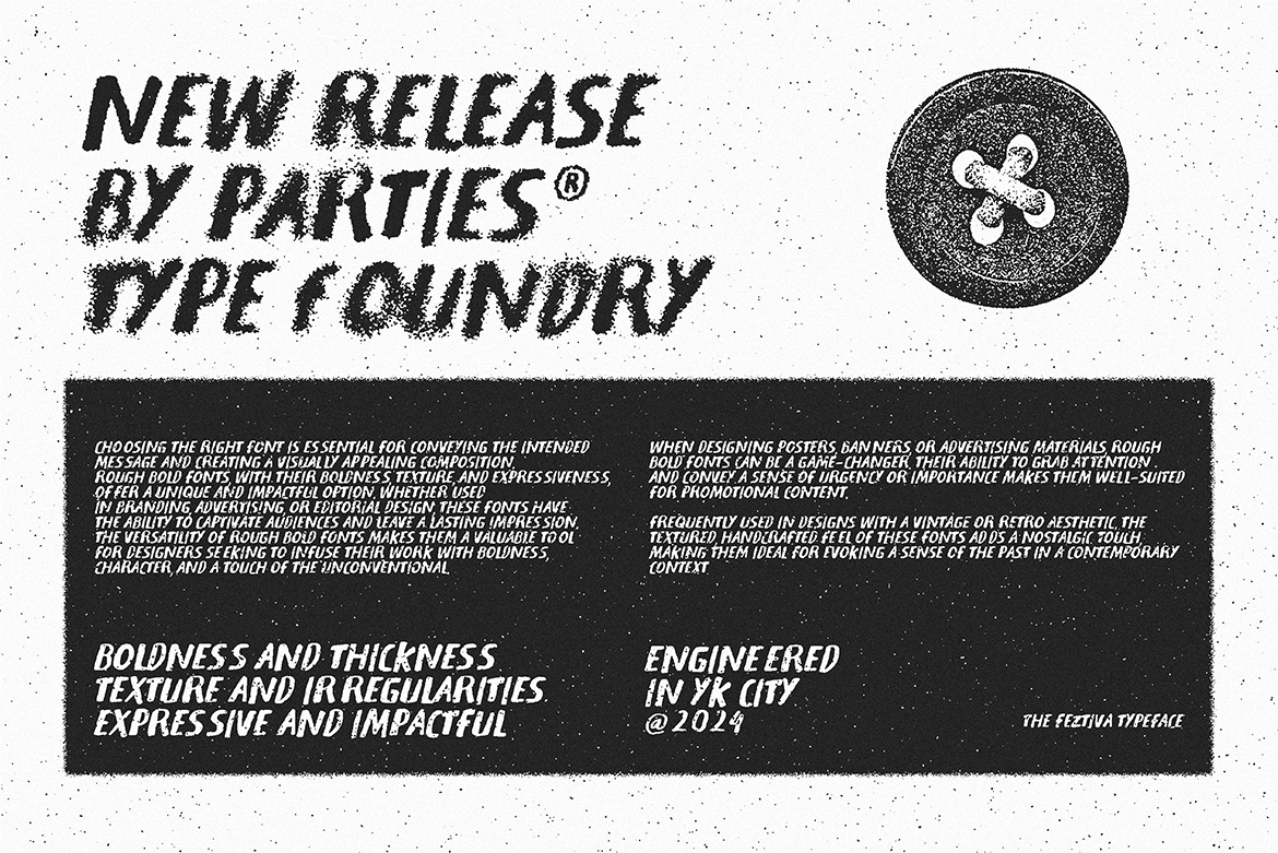 Feztiva - Rough Marker Font