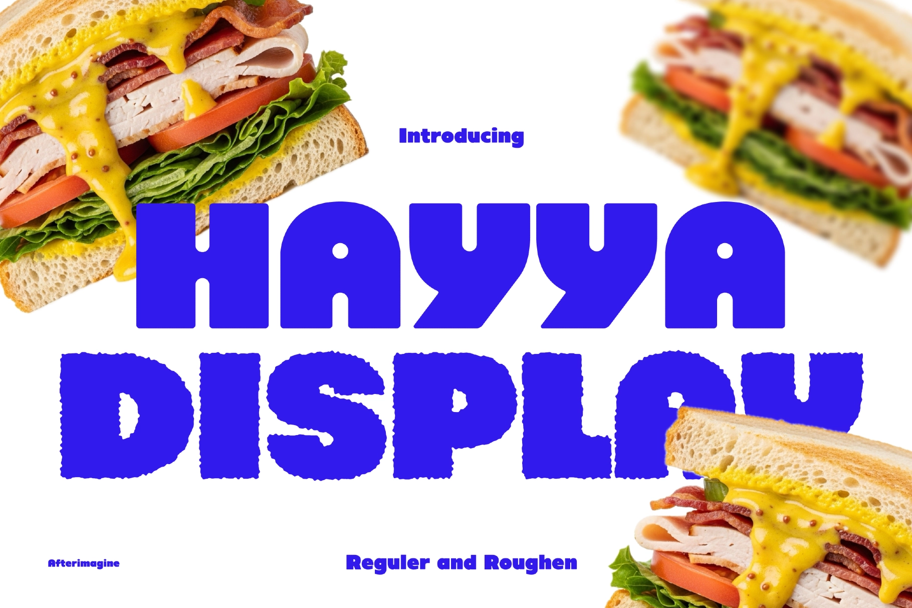 Hayya Display Font — Regular & Roughen