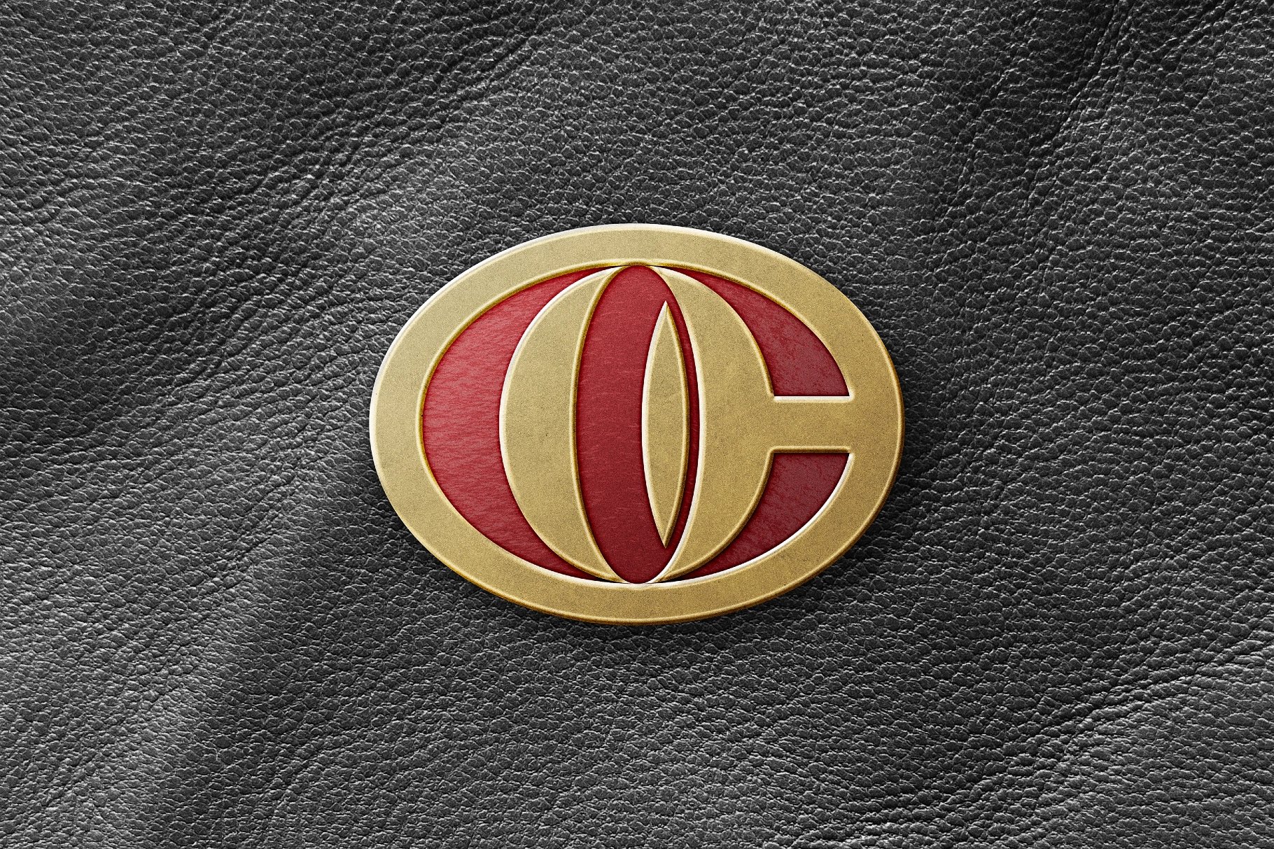 Logo Enamel Pin Mockup