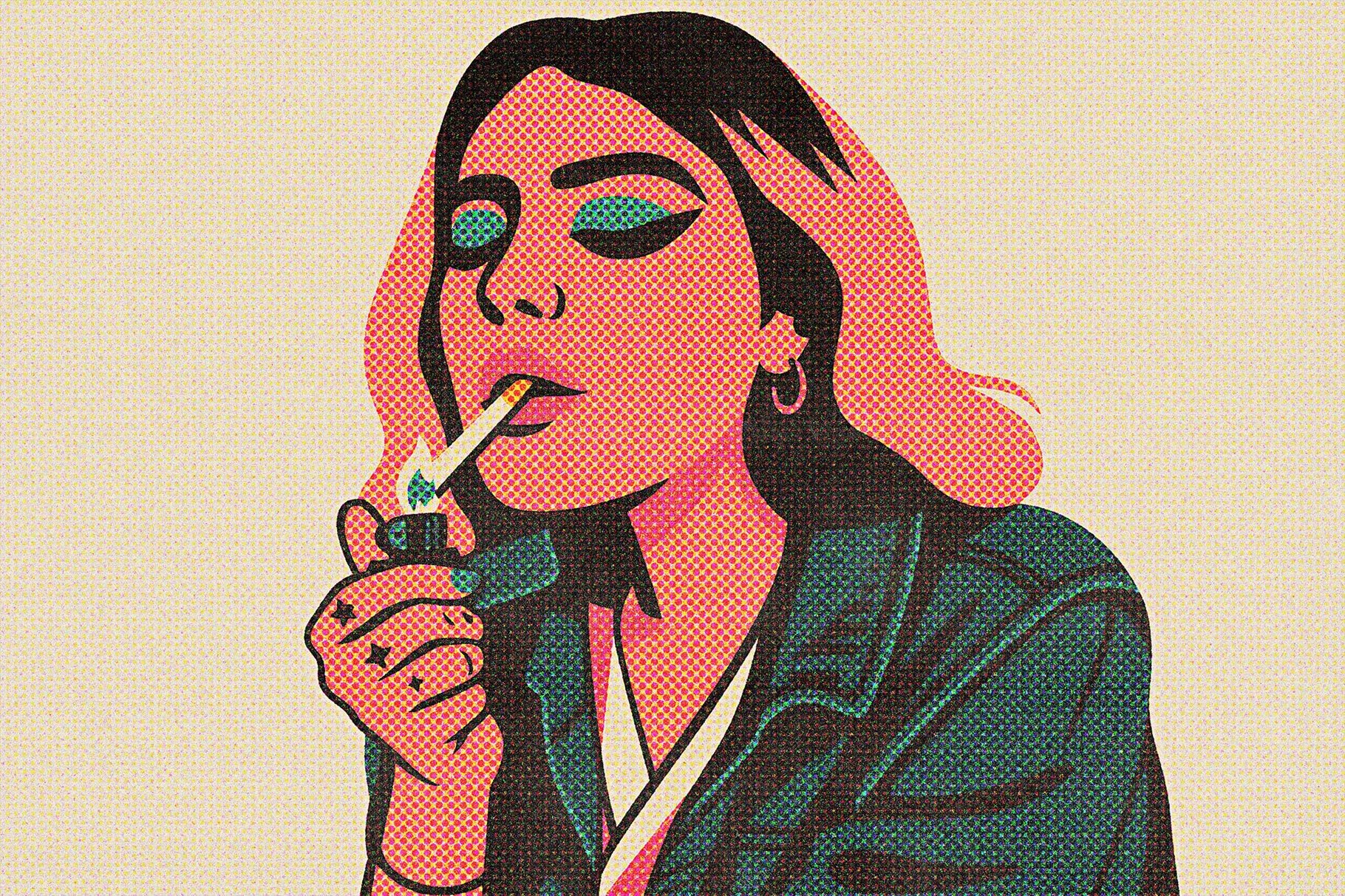 Retro Dotted Printer Design Effect