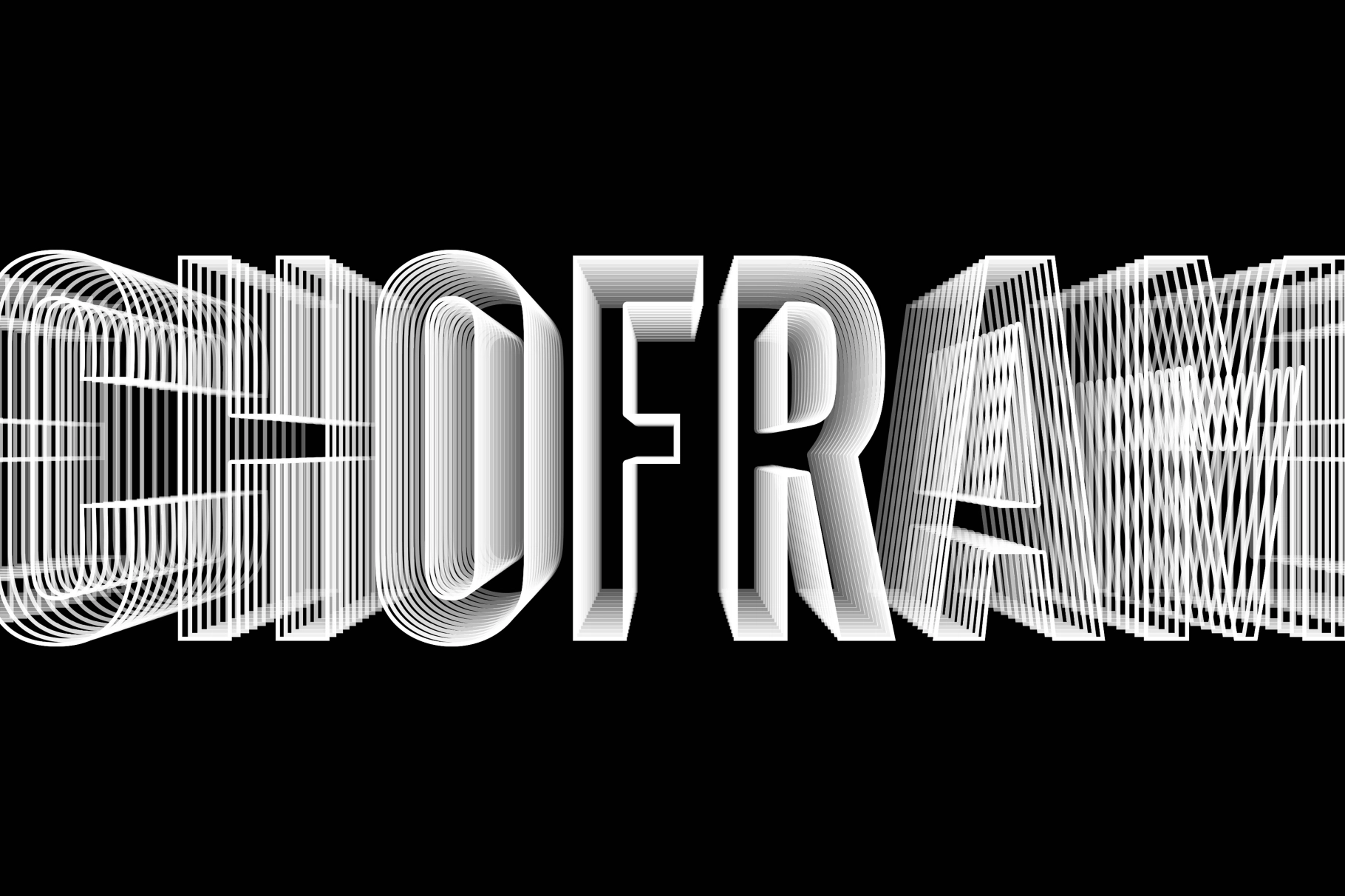 3D Slice Text Effect