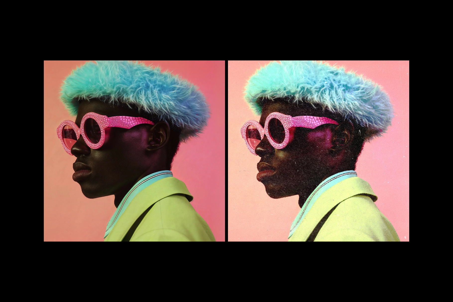 Grunge Printed Photo Effect