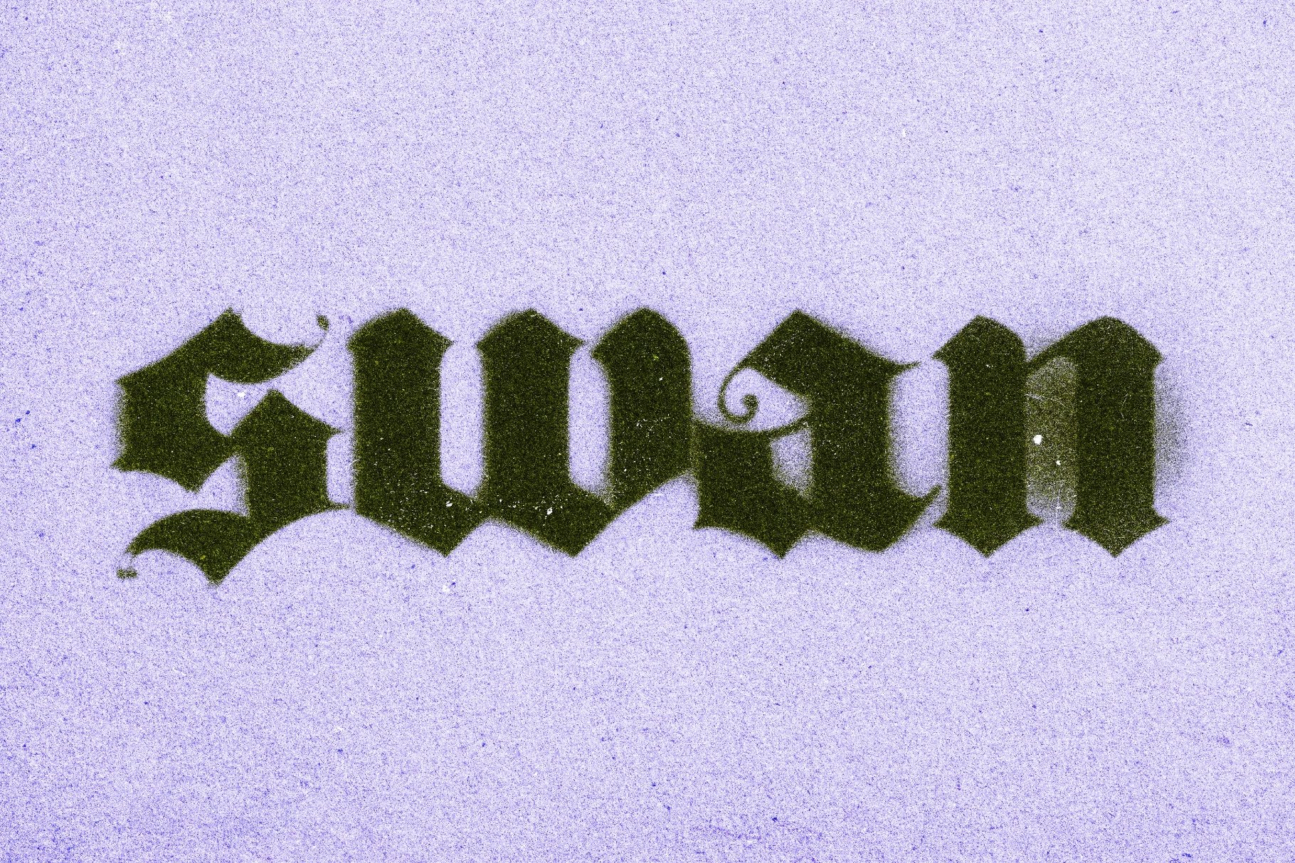 Dirty Ink Print Text Effect