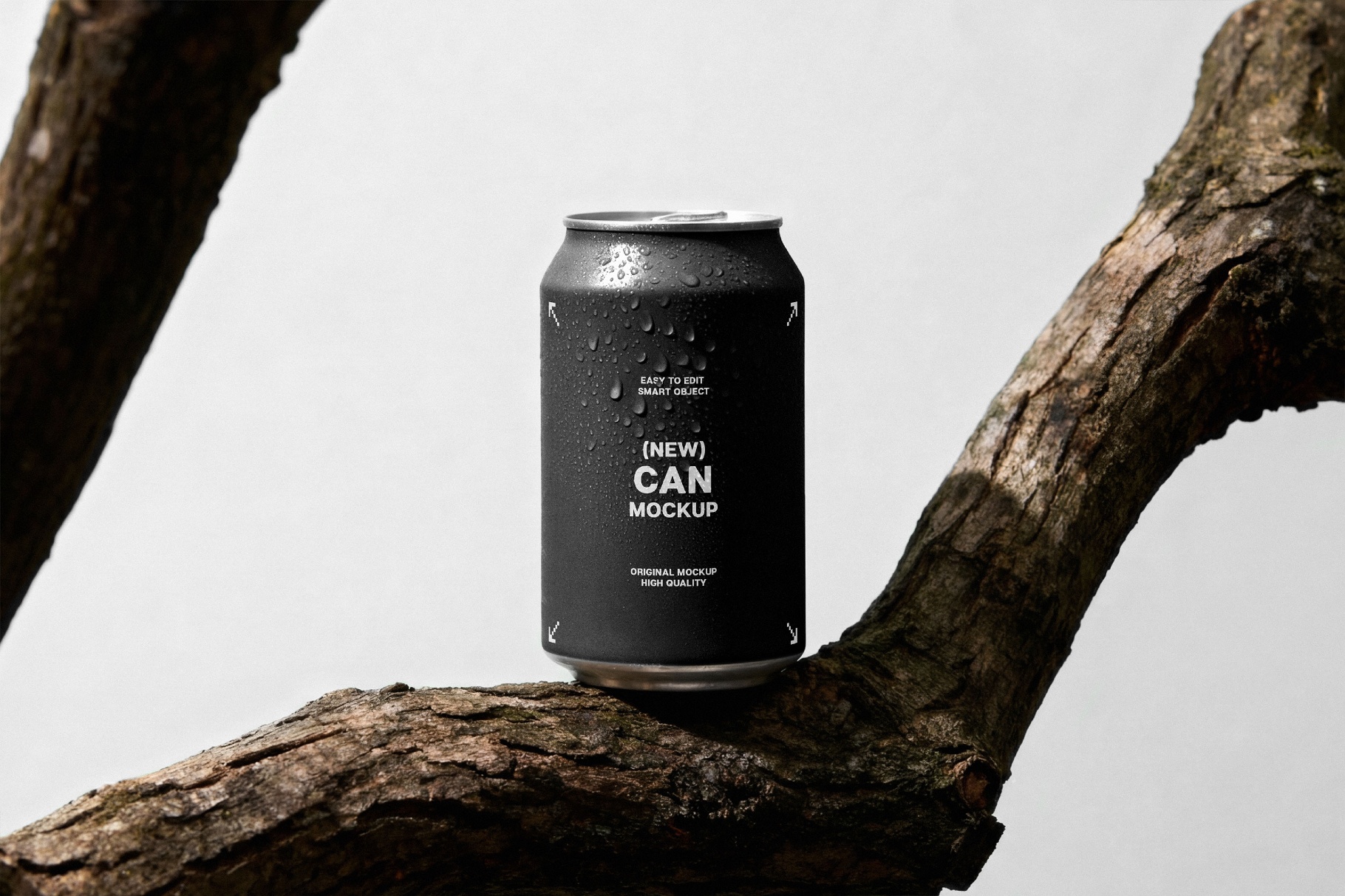 Aluminum Beverage Can Mockup
