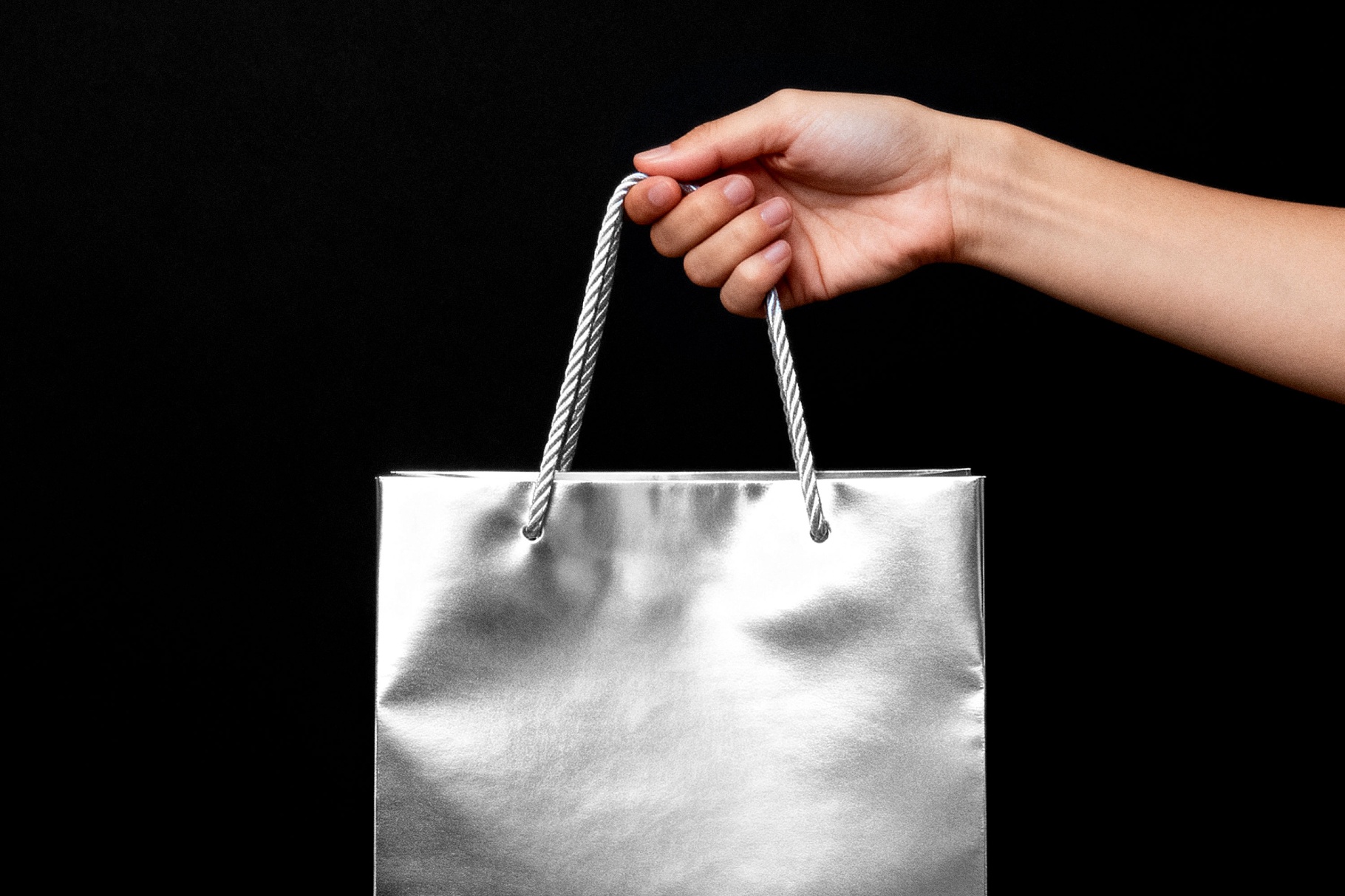 Rope Handle Shopping Bag Mockup