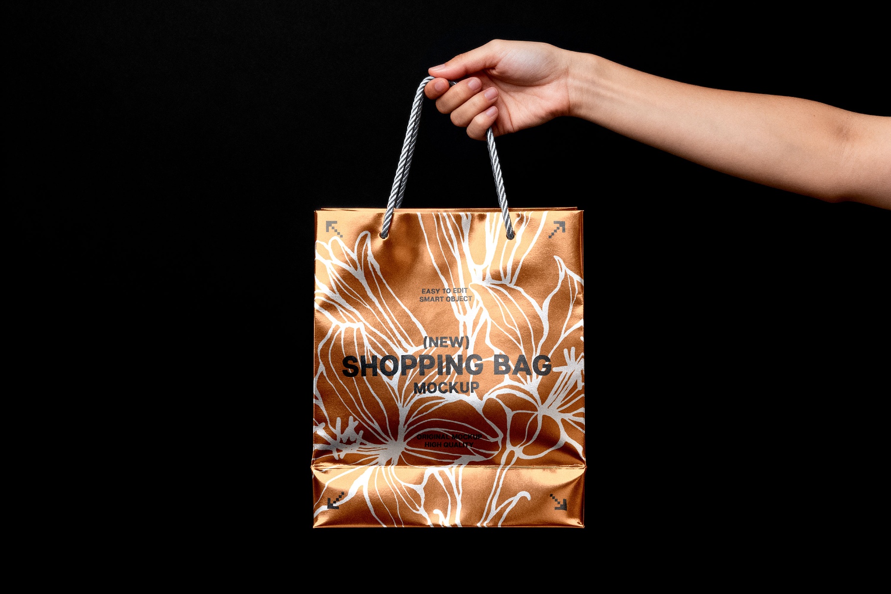 Rope Handle Shopping Bag Mockup